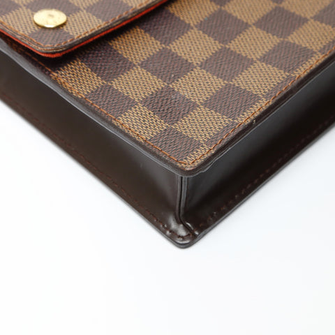 LOUIS VUITTON 2001 Portobello Shoulder Bag Brown WS27522