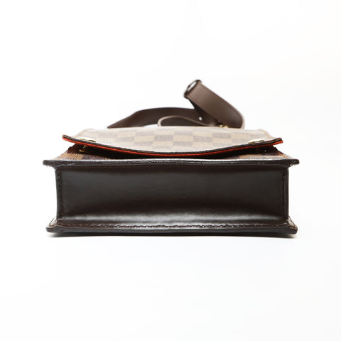 LOUIS VUITTON 2001 Portobello Shoulder Bag Brown WS27522