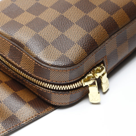 LOUIS VUITTON Damier Geronimos N51994 made in 2005 Shoulder Bag Brown WS27523