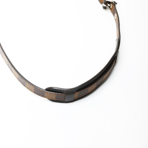 LOUIS VUITTON 2016 Damier Amazon Chapman Shoulder Bag Brown WS27526