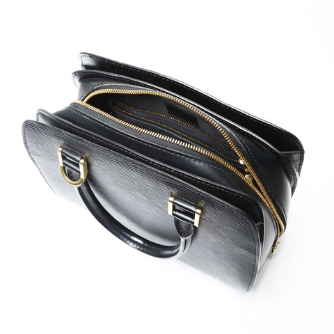 LOUIS VUITTON 2005 Pont Neuf Epi Handbag black WS27528