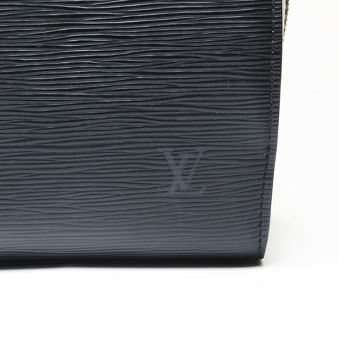 LOUIS VUITTON 2005 Pont Neuf Epi Handbag black WS27528