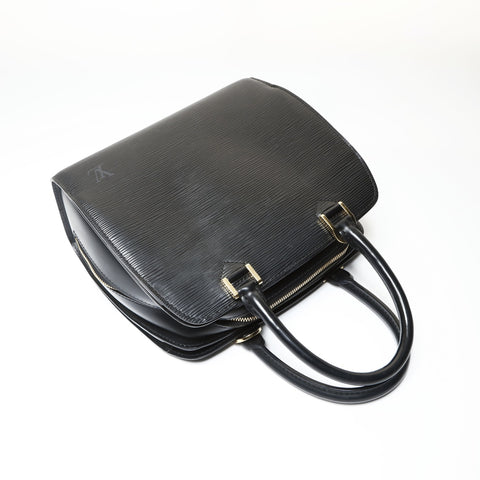 LOUIS VUITTON 2005 Pont Neuf Epi Handbag black WS27528