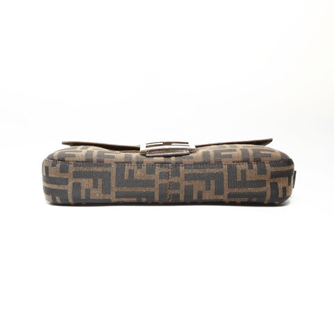 FENDI Zucca Mama Shoulder Bag Brown WS27532
