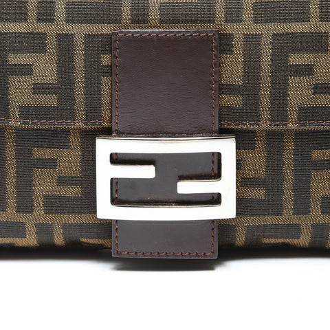 FENDI Zucca Mama Umhängetasche Braun WS27533