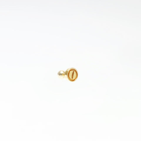 CARTIER Love Pierce Single Au750YG (One earring only) Pierce gold WS27544