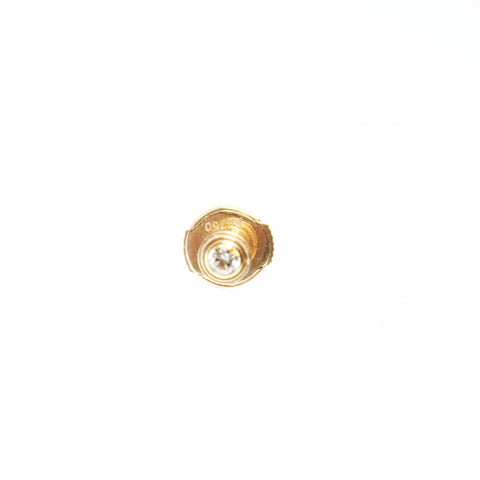 CARTIER Damour XS K18 Diamond Earring (Single Earring Only) Au850 Pierce gold WS27545