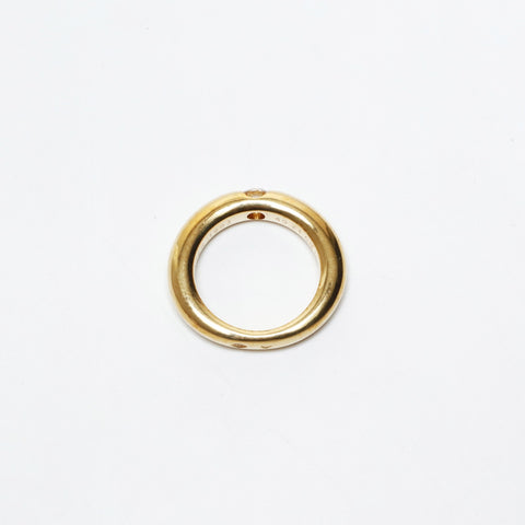 CARTIER Cartier Ellipse 750 YG #9 Ring gold WS27547