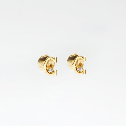 CARTIER Diamond 750 YG C de Cartier Pierce gold WS27548