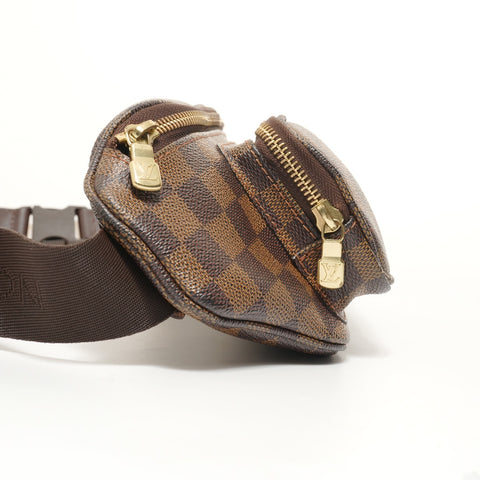 LOUIS VUITTON Damier Bumbag Melville, made in 2006. Waist bag Brown WS27549