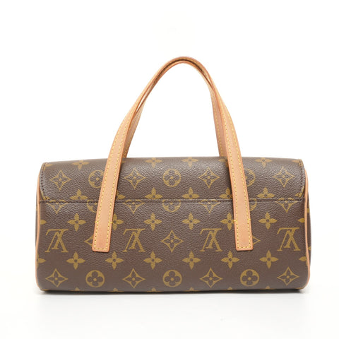 LOUIS VUITTON Monogram Sonatine, manufactured in 2002. Handbag Brown WS27550
