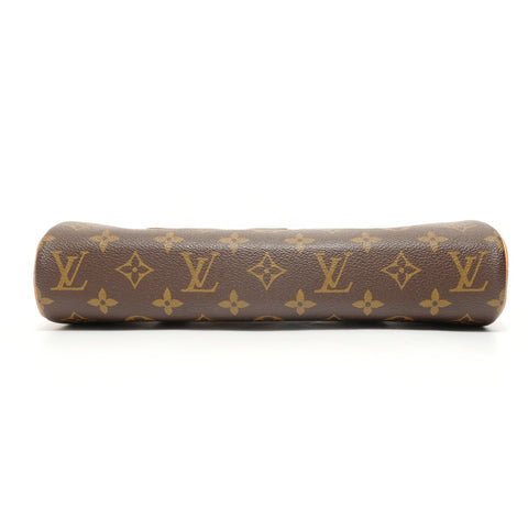 LOUIS VUITTON Monogram Sonatine, manufactured in 2002. Handbag Brown WS27550