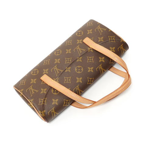 LOUIS VUITTON Monogram Sonatine, manufactured in 2002. Handbag Brown WS27550