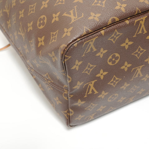 LOUIS VUITTON 2012 Neverfull GM Monogram Tote Bag Brown WS27552