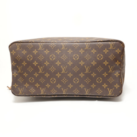 LOUIS VUITTON 2012 Neverfull GM Monogram Tote Bag Brown WS27552