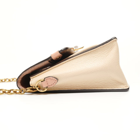 LOUIS VUITTON Damier Portefeuille Vavin Chain, made in 2020. Shoulder Bag Brown WS27554