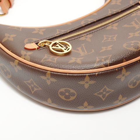 LOUIS VUITTON 2021-2025 Loop Monogram Shoulder Bag Brown WS27557