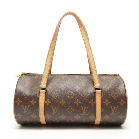 LOUIS VUITTON 2004 Monogram Papillon 30 Shoulder Bag Brown WS27560
