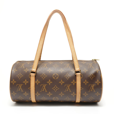 LOUIS VUITTON 2004 Monogram Papillon 30 Shoulder Bag Brown WS27560