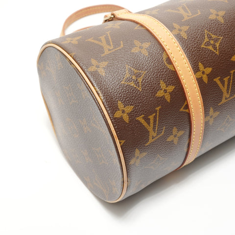 LOUIS VUITTON 2004 Monogram Papillon 30 Shoulder Bag Brown WS27560