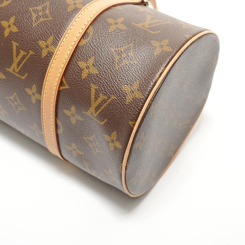 LOUIS VUITTON 2004 Monogram Papillon 30 Shoulder Bag Brown WS27560