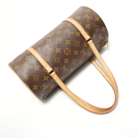 LOUIS VUITTON 2004 Monogram Papillon 30 Shoulder Bag Brown WS27560