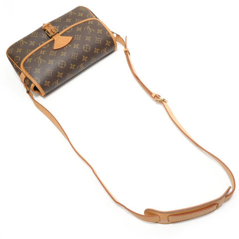LOUIS VUITTON Monogram Sologne, made in 2006. Shoulder Bag Brown WS27561