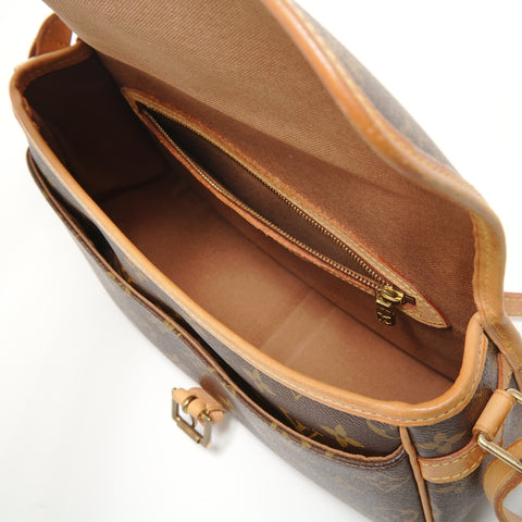 LOUIS VUITTON Monogram Sologne, made in 2006. Shoulder Bag Brown WS27561