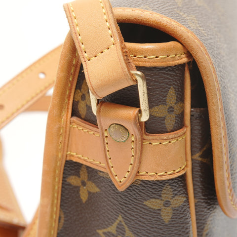 LOUIS VUITTON Monogram Sologne, made in 2006. Shoulder Bag Brown WS27561