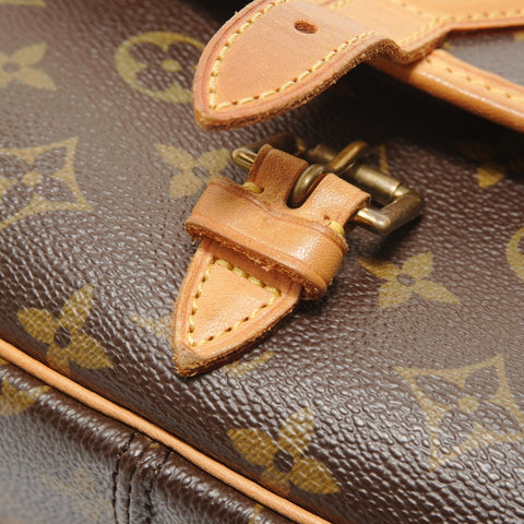 LOUIS VUITTON Monogram Sologne, made in 2006. Shoulder Bag Brown WS27561