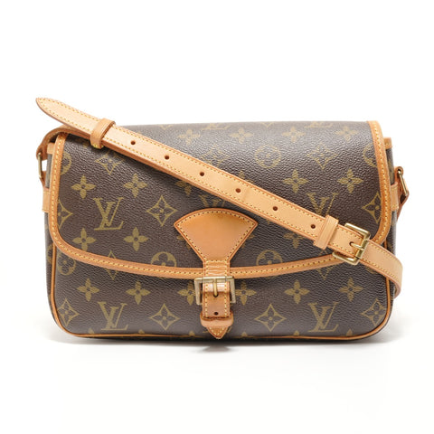 LOUIS VUITTON Monogram Sologne, made in 2006. Shoulder Bag Brown WS27561
