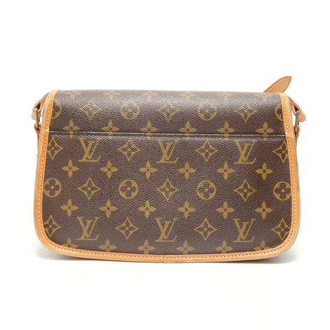 LOUIS VUITTON Monogram Sologne, made in 2006. Shoulder Bag Brown WS27561