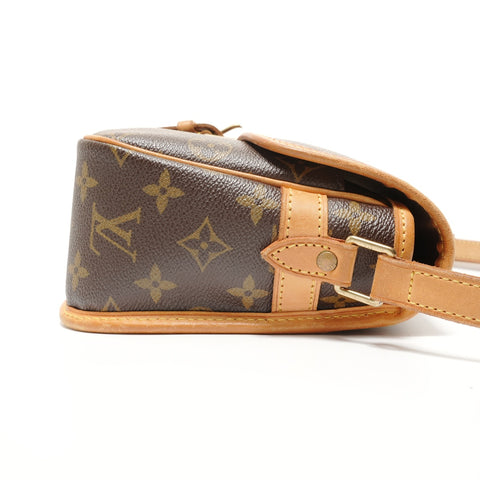 LOUIS VUITTON Monogram Sologne, made in 2006. Shoulder Bag Brown WS27561