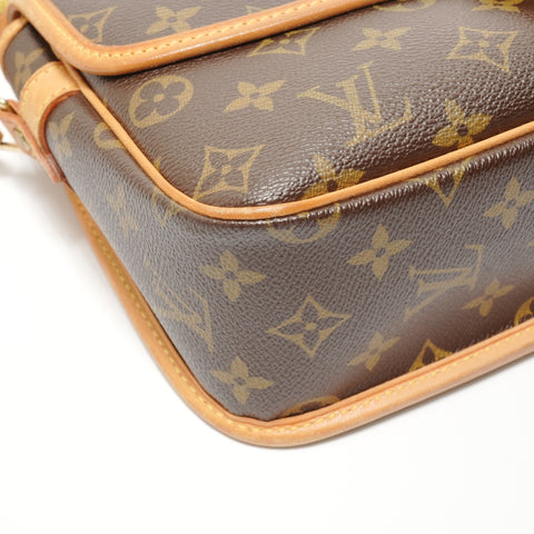 LOUIS VUITTON Monogram Sologne, made in 2006. Shoulder Bag Brown WS27561