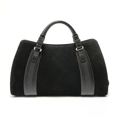 LOEWE Anagram Suede Handbag black WS27563