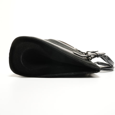 LOEWE Anagram Suede Handbag black WS27563