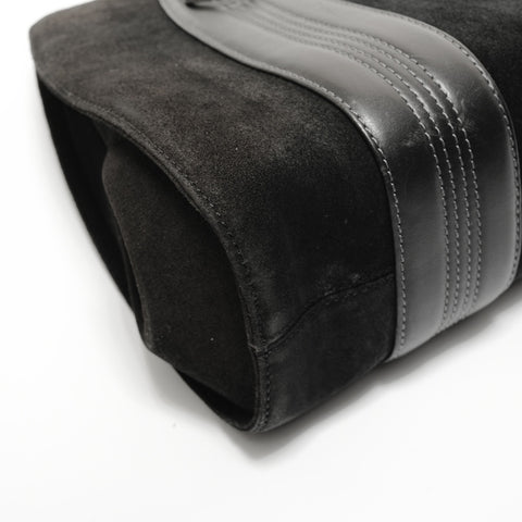 LOEWE Anagram Suede Handbag black WS27563