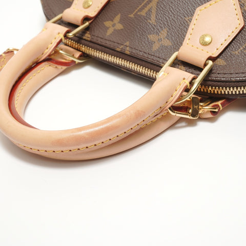 LOUIS VUITTON Monogram Alma BB (2020 model) Handbag Brown WS27565