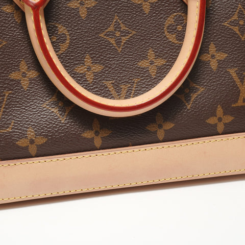 LOUIS VUITTON Monogram Alma BB (2020 model) Handbag Brown WS27565