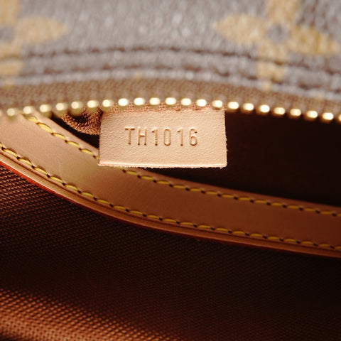 LOUIS VUITTON Monogram Carryall, made in 2006. Boston bag Brown WS27567