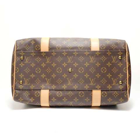 LOUIS VUITTON Monogram Carryall, made in 2006. Boston bag Brown WS27567
