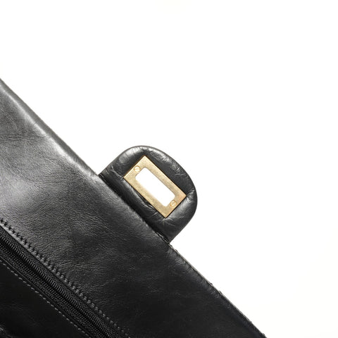 CHANEL Item No. 22, 2016-2017, 2.55 yen, Reissue Matelass Lucky Charm Shoulder Bag black WS27571