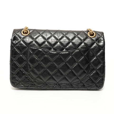 CHANEL Item No. 22, 2016-2017, 2.55 yen, Reissue Matelass Lucky Charm Shoulder Bag black WS27571