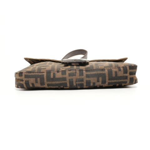 FENDI Zucca Mama Shoulder Bag Brown WS27575