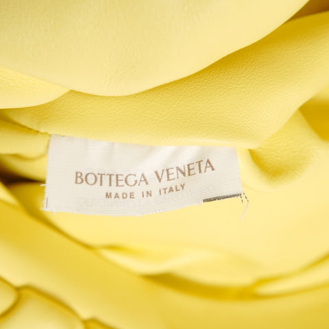 BOTTEGAVENETA The Fringe Pouch Leather Shoulder Bag yellow WS27578