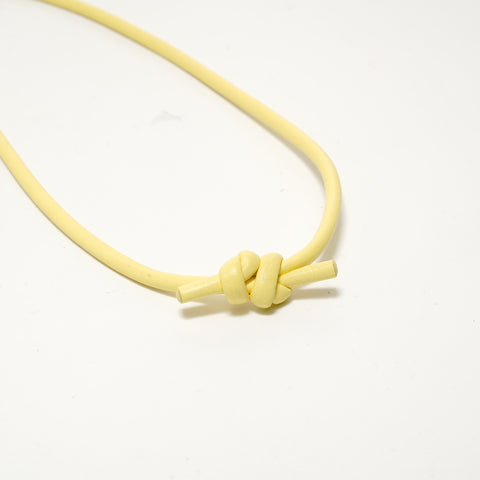 BOTTEGAVENETA The Fringe Pouch Leather Shoulder Bag yellow WS27578