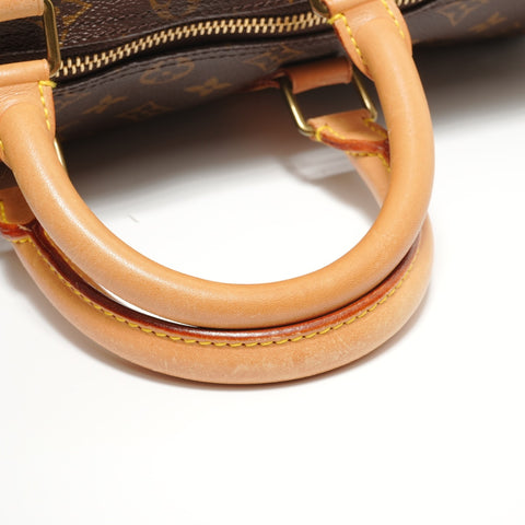 LOUIS VUITTON Monogram Keepall Bandoulire 45, made in 1991 Boston bag Brown WS27579