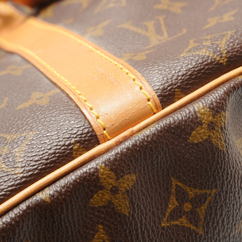 LOUIS VUITTON Monogram Keepall Bandoulire 45, made in 1991 Boston bag Brown WS27579