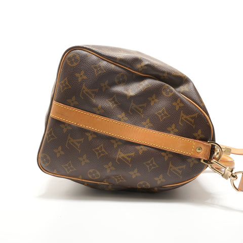 LOUIS VUITTON Monogram Keepall Bandoulire 45, made in 1991 Boston bag Brown WS27579
