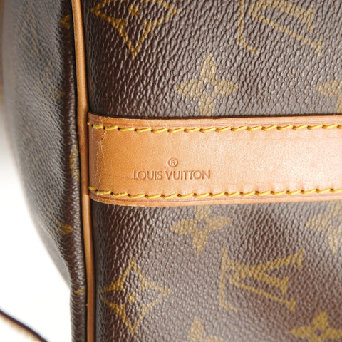 LOUIS VUITTON Monogram Keepall Bandoulire 45, made in 1991 Boston bag Brown WS27579